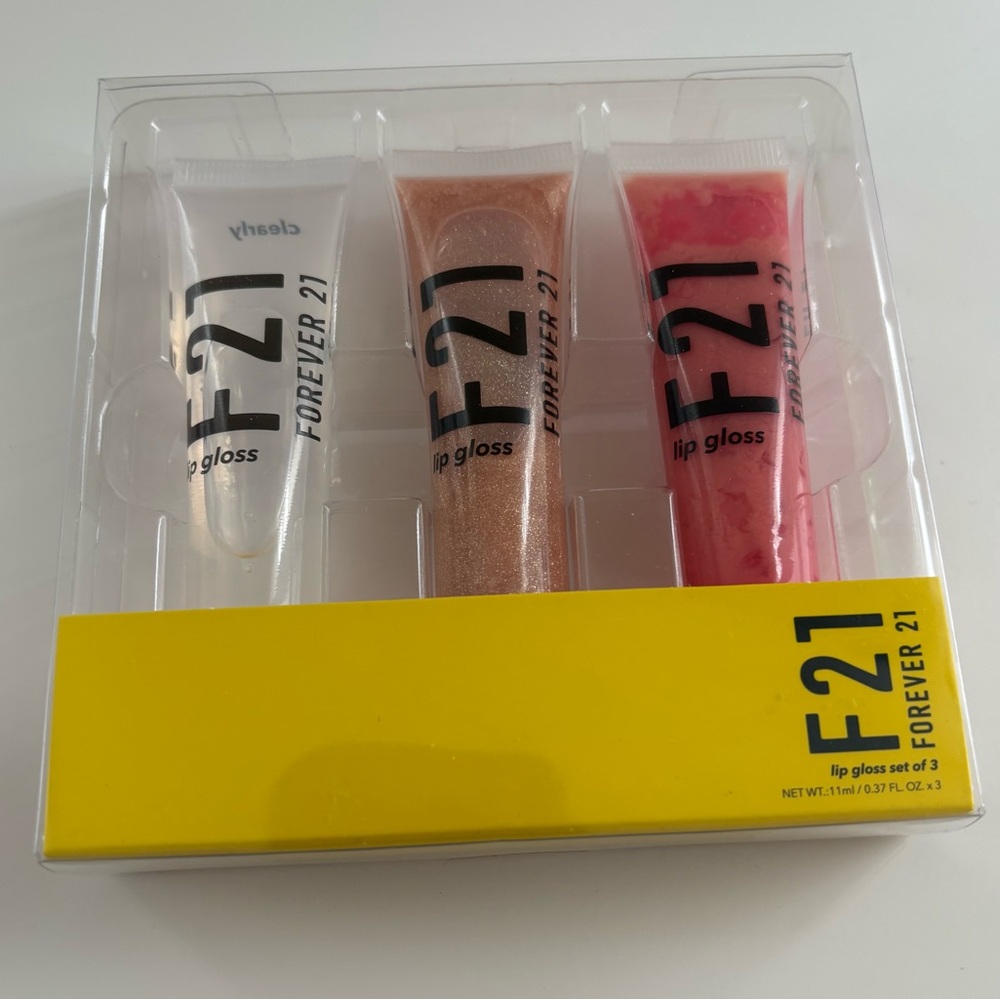 F21 Lip Gloss Trio